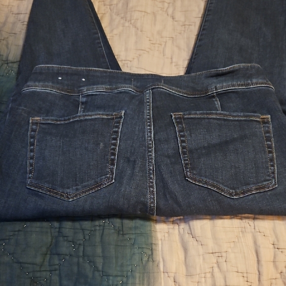 Lane Bryant High Rise Dark Blue Jeans - Picture 5 of 5
